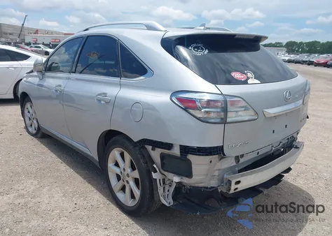 2010 Lexus Rx 350 z USA, uszkodzony, nr VIN 2T2ZK1BA7AC016373